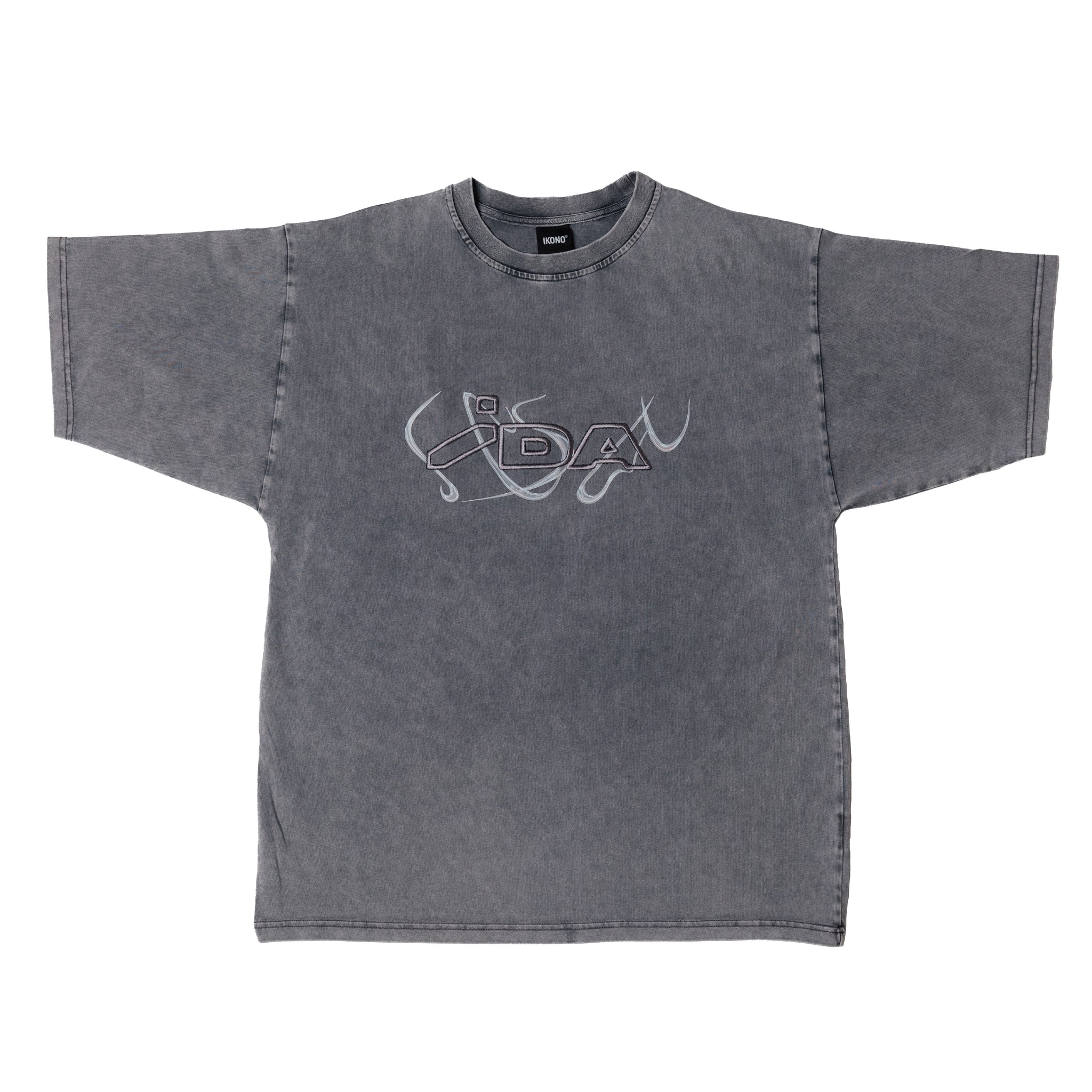 IDA TEE [WASHED GRAY] – IKONO