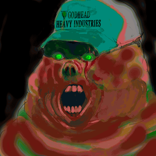 Godhead Heavy Industries cap from Cruelty Squad